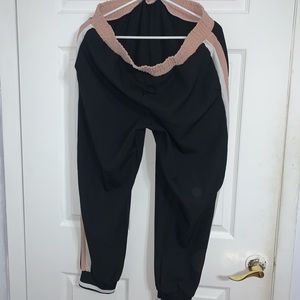 Zara joggers black XL blush pants